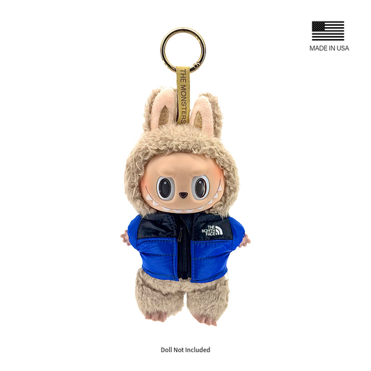 Labubu North Face Puffer Jacket - Blue (Pre-Order)
